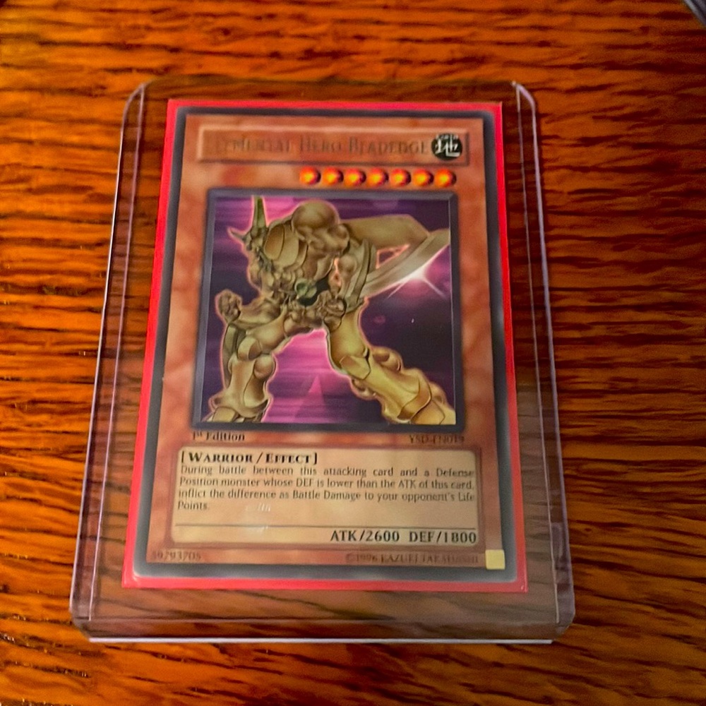 Yu-Gi-Oh Elemental Hero Bladedge